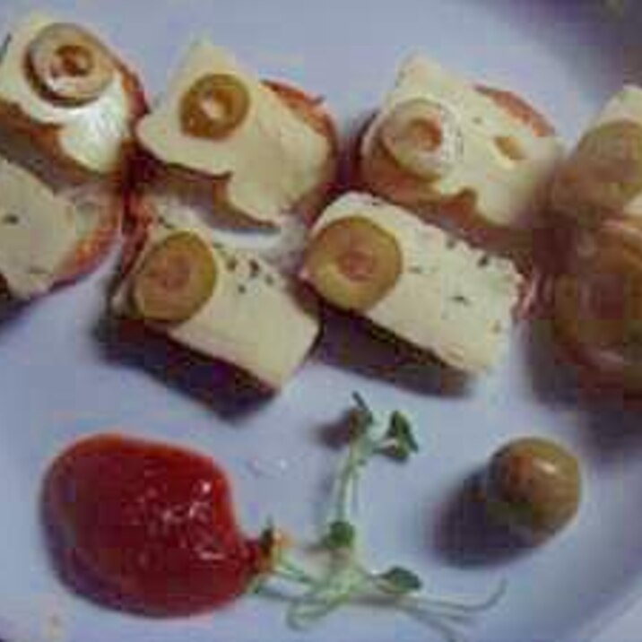 簡単2種のチーズのプチオードブル レシピ 作り方 By Raka1978 楽天レシピ